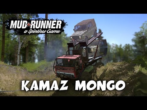 Видео: УГАР►Spintires: MudRunner [ Kamaz Mongo  ]