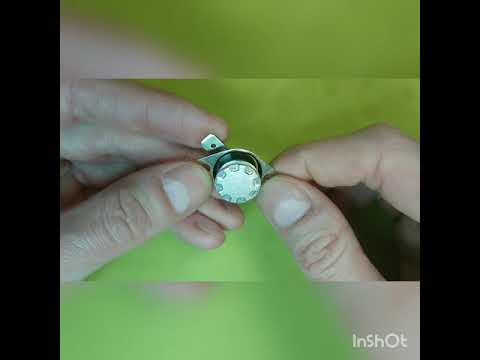 Видео: #проектсервис# Биметаллический термостат KSD-301 16A 80°C 250V