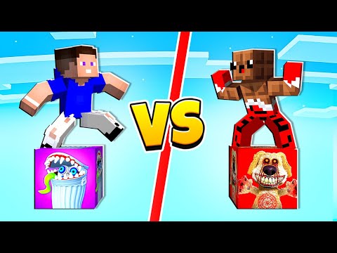 Видео: 😱 ЭПИЧНАЯ БИТВА: Мусорщик ЛакиБлок vs Говорящий Бен exe в Майнкрафт !