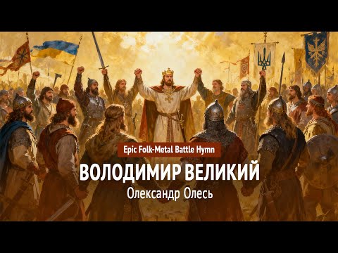 Видео: Володимир Великий ⚔️ | Олександр Олесь | Epic Folk-Metal Battle Hymn 🇺🇦