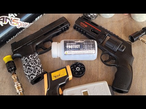 Видео: Beeman Protect 1253 резиновые стальные шарики HDP50 Gen 1 против TR50 Gen 2 полная мощность 900 ф...