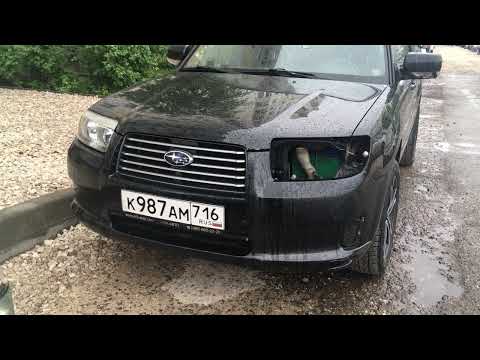 Видео: Химическая полировка фар Forester SG рестайл