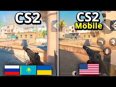 Видео: СРАВНЕНИЕ ОФИЦИАЛЬНОЙ CS2 Mobile И CS2! НАКОНЕЦ-ТО КС 2 НА ТЕЛЕФОН!