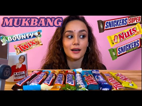 Видео: MUKBANG ШОКОЛАД 🍫 SNICKERS, BOUNTY, NUTS 😍🤯 ОСНОВА ОТНОШЕНИЙ? МНЕ ВАЖНО ЧУЖОЕ МНЕНИЕ? 🌚 #mukbang