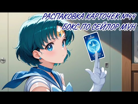 Видео: Неспешная болтливая распаковка №44. Распаковка карточек по Сейлор Мун