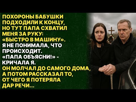 Видео: НА ПОХОРОНАХ БАБУШКИ ПАПА ЗАМЕТИЛ СТРАШНОЕ! Я была в шоке, когда он это рассказал