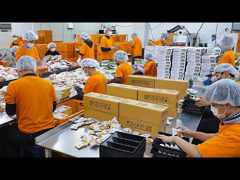 Видео: Потрясающий масштаб! Фабрика по производству шоколадных закусок