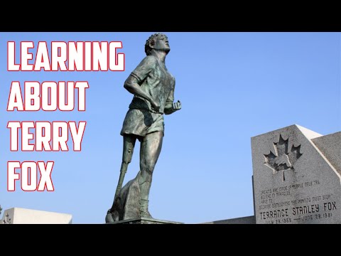 Видео: Австралийка отреагировала на историю Терри Фокса. Сочувствие и стойкость на виду.