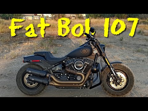 Видео: Тест-Драйв H-D Fat Bob 107