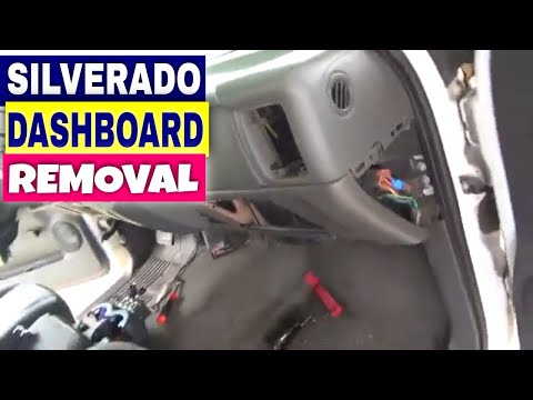Видео: Снятие приборной панели 1999-2007 Chevrolet Chevy Silverado GMC Sierra Как снять приборную панель...