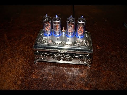 Видео: Часы в шкатулке (nixie clock)