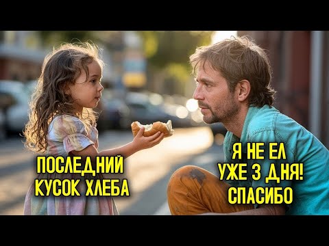 Видео: «Бедная Девочка и Переодетый Миллионер»Alternate (for YouTube SEO):«Она Отдала Бутерброд Бездомному