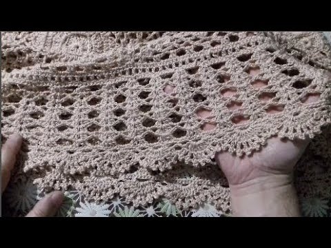 Видео: Вяжем низ юбки в пол из каталога Boston Proper