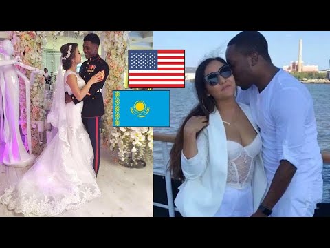 Видео: Казахстанка Вышла Замуж За Тёмнокожого Американца и вот что было дальше