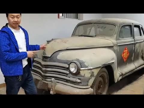 Видео: Этот Plymouth P15 1946 года выпуска когда-то принадлежал элите — следите за его королевским возвр...