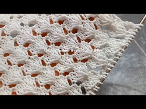 Видео: МОРСКИЕ РАКУШКИ - АЖУРНЫЙ УЗОР СПИЦАМИ ДЛЯ ЛЕТНИХ КОФТОЧЕК