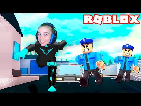 Видео: ПОЛИЦЕЙСКИЕ и ПОБЕГ из ТЮРЬМЫ в ROBLOX Видео для детей детская игра Роблокс