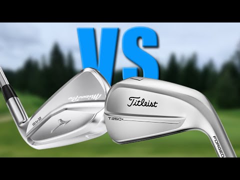 Видео: Mizuno 245 против Titleist T250 — противостояние скорости мяча