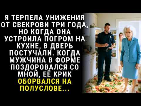 Видео: Устроив погром на кухне, свекровь думала, что останется безнаказанной...