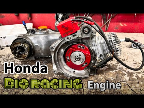 Видео: Установка поршневой Srage6 mk2 racing на двигатель Honda dio af35 GBLK , плюс сборка мотора , +нонф