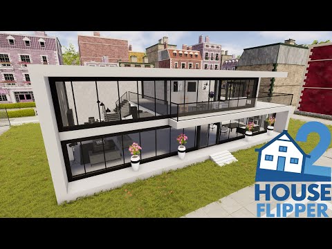 Видео: House Flipper 2. Дом в стиле минимализм.