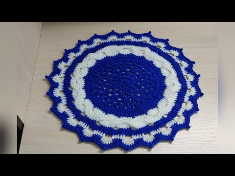 Видео: Салфетка "Дасия"/крючком!