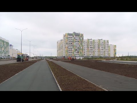 Видео: В Нижневартовске благоустраивают новые микрорайоны