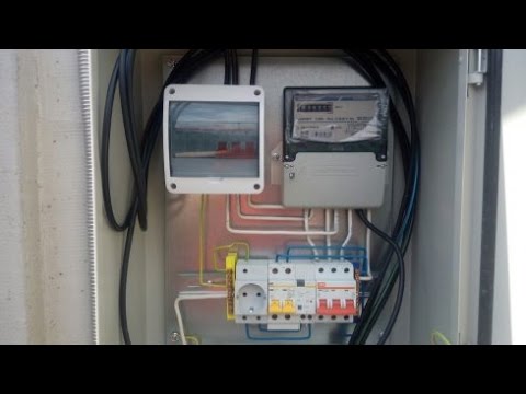 Видео: 💥⚡💥 380 вольт!... Монтаж провода СИП, монтаж в щитке.💥⚡💥