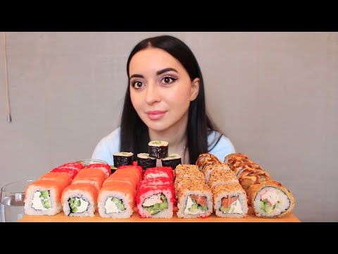 Видео: СГЛАЗ В МОЕЙ ЖИЗНИ/ СУШИ 🍣 От Yaposha.az / MUKBANG Ayka Emilly