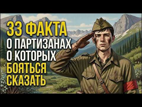 Видео: 33 факта про партизан СССР, о которых запрещали писать в газетах.