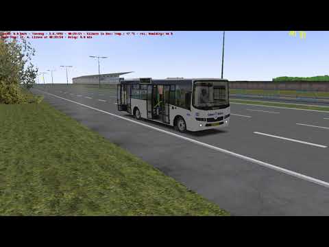 Видео: Омси 2. Киев (в разработке). Маршрутка №191. Атаман А092Н6. Полный рейс.