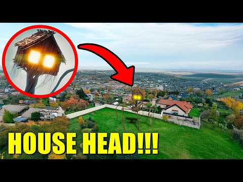 Видео: мой дрон снял HOUSE HEAD в Реальной Жизни!