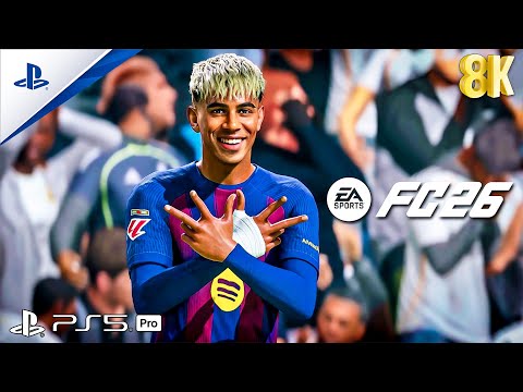 Видео: EA FC 26 — «Реал Мадрид» против «Барселоны» | PS5 PRO Аутентичный игровой процесс 4K 60 кадров в ...