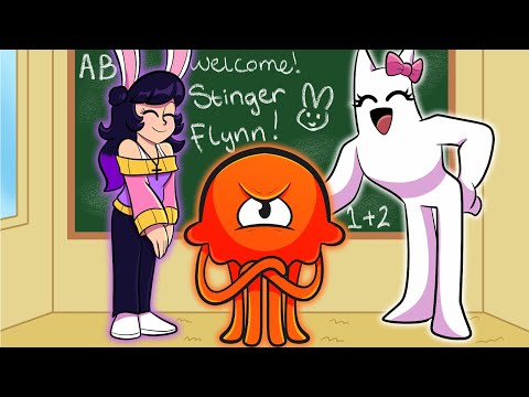 Видео: Сад БанБана: ПЕРВЫЙ ДЕНЬ Стингера Флинна в детском саду Bubble Bunny!