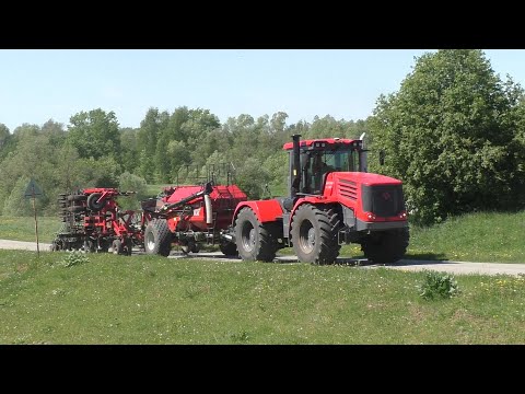 Видео: ХВАЛА РУКАМ, ЧТО ПАХНУТ ХЛЕБОМ!  Кировец К-735 Стандарт с КПК-720МБ