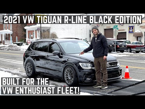 Видео: Создание VW Tiguan R-Line 2021 года для поклонников VW