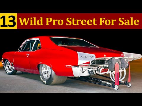 Видео: 13 крутых уличных автомобилей PRO на продажу! Экстремальные маслкары и кастомные хот-роды!