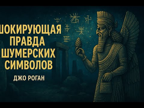 Видео: Джо Роган раскрыл шокирующую правду о шумерских символах! Тайна сумок и сосновых шишек Ануннаков