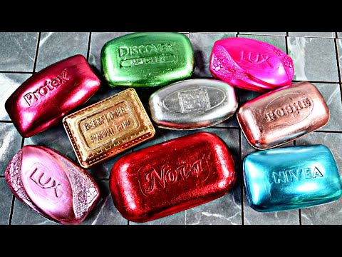 Видео: ASMR SOAP. ❤️💖💚🩵Резка сухого мыла. Satisfying video❤️💖💚🩵