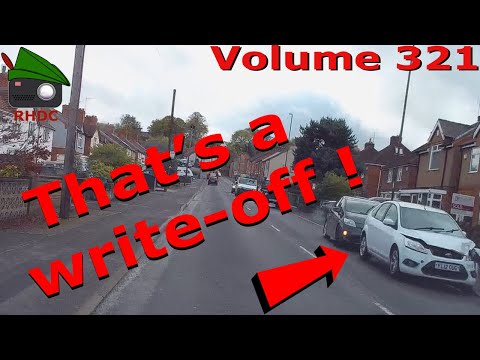 Видео: Плохие водители и наблюдения о Ноттингеме и за его пределами, Великобритания, том 321