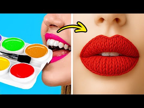 Видео: ЭКСТРЕМАЛЬНЫЕ ХАКИ С МАКИЯЖЕМ💄 Легкие трюки в моде и красоте для любого бюджета от 123 GO! SCHOOL