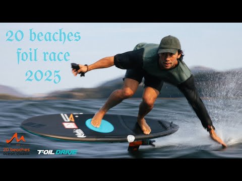 Видео: Гонка на фойлах «20 ​​пляжей» 2025 | Foil Drive