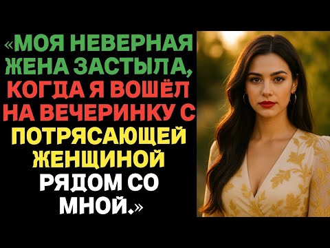 Видео: «Моя жена застыла, когда я пришёл на вечеринку с потрясающей женщиной» _ Истории измен с ВК.