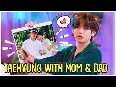 Видео: Сердечные отношения Тэхёна с родителями | BTS V с мамой и папой