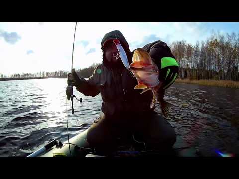 Видео: Щука Нижегородской обл,рыбалка на карьерах.Опять Воблер Tsuribito Dead Minnow 90F!