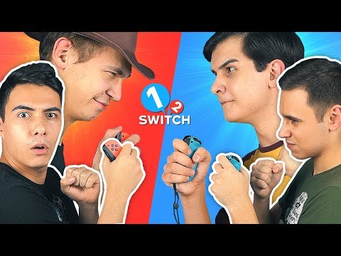 Видео: ИГРАЕМ С ДРУЗЬЯМИ в 1-2 Switch!