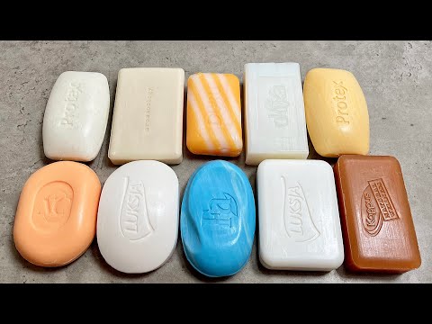 Видео: Soap cutting * Relaxing sounds * Резка мыла * Хруст мыла 🧡