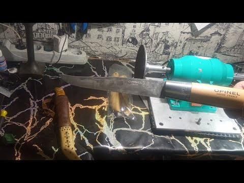 Видео: Заточка OPINEL  и других ножей