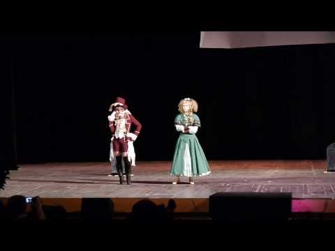 Видео: Animatrix 2011: Косплей-сценка по аниме "Kuroshitsuji"