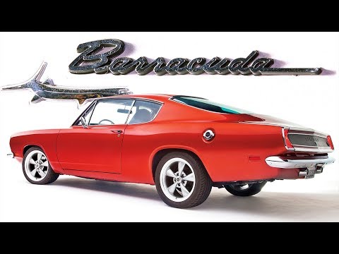 Видео: ИСТОРИЯ Плимут БАРРАКУДА (Plymouth Barracuda) 1964 - 1969 (Часть #1)